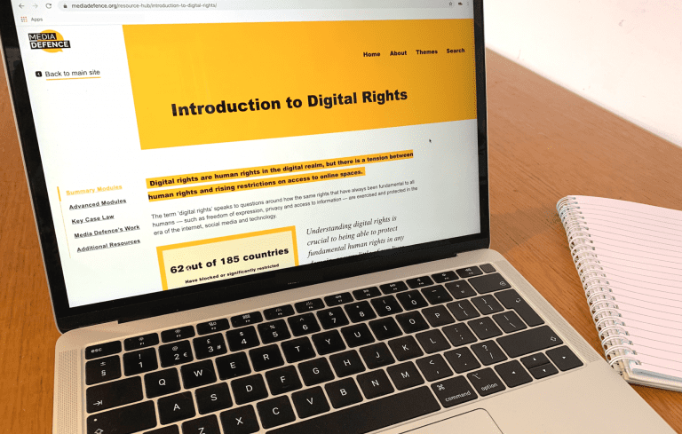 Digital rights feature on the Resource Hub