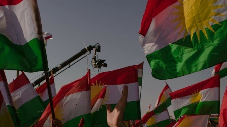 Kurdish flags and camera freedom expression turkey