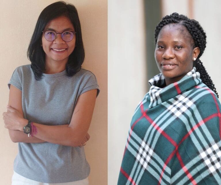 Chutima Sidasathian and Bettie Mbayo